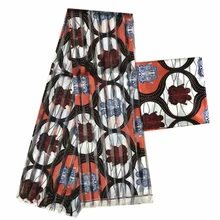 Красивый цифровой печатный воск Африканский печатных органзы и лента из ткани новейшая дизайнерская Лента ткань для материал изделия