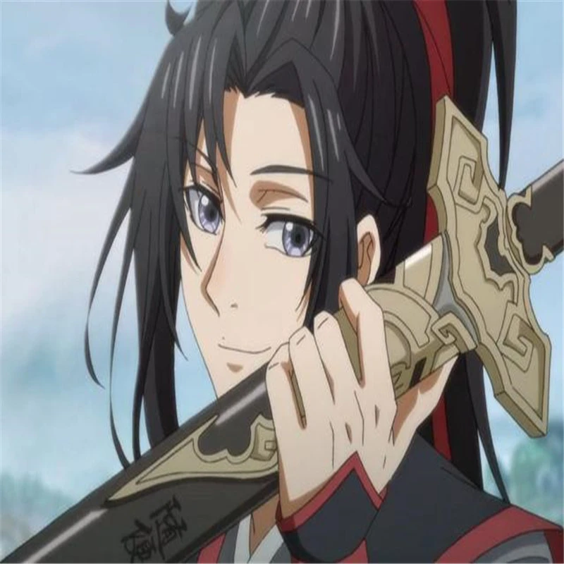 100センチメートルコスプレ中国のアニメmo Dao Zu市魏wuxianランダム剣団長の悪魔栽培wifi武器pu小道具 Toy Swords Aliexpress