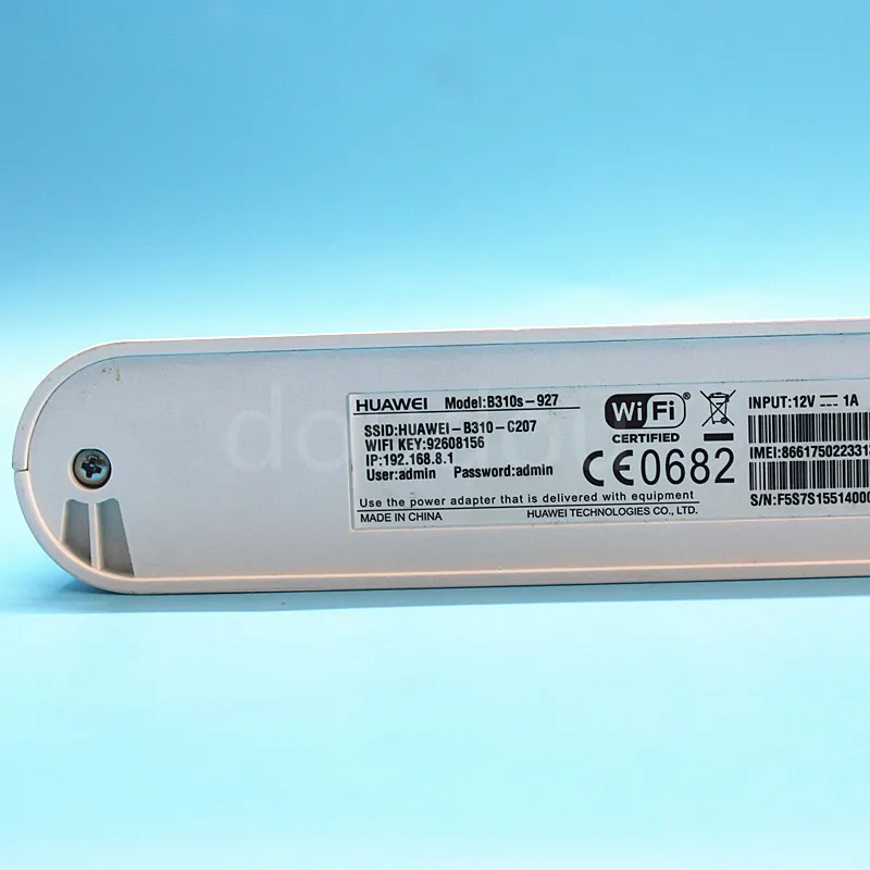 Разблокированный Huawei B310 B310s927 150 Мбит/с 4G LTE CPE WIFI роутер модем с слотом для sim карты