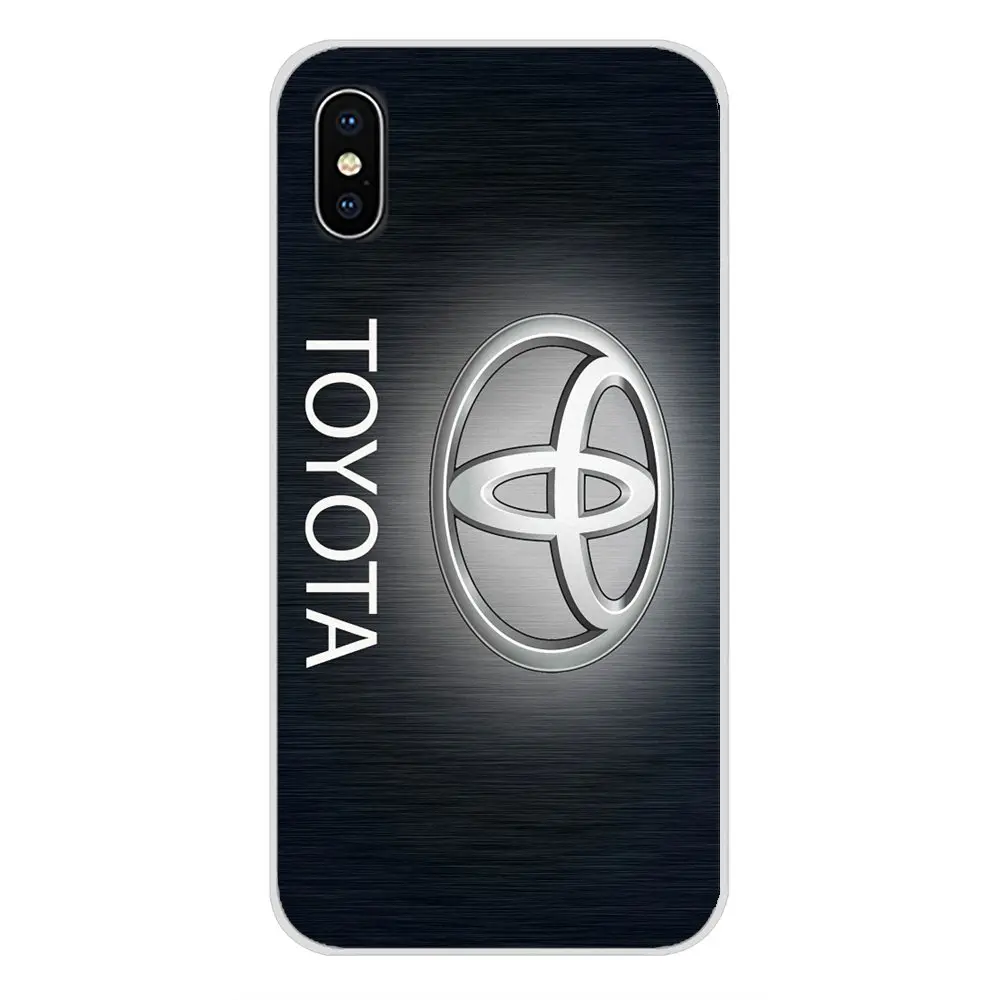 images 3 Для Apple IPhone X XR XS MAX 4 4s 5 5S 5C SE 6 6S 7 8 Plus ipod touch 5 6 Аксессуары чехлы для телефонов крутой автомобиль toyota логотип - Цвет: images 3