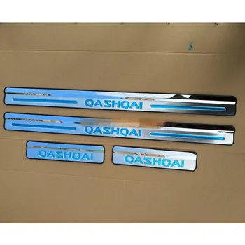 

Stainless steel door sill strip car styling accessories For Nissan QASHQAI J10 2007 2009 2010 2011 2013 welcome pedal Trim
