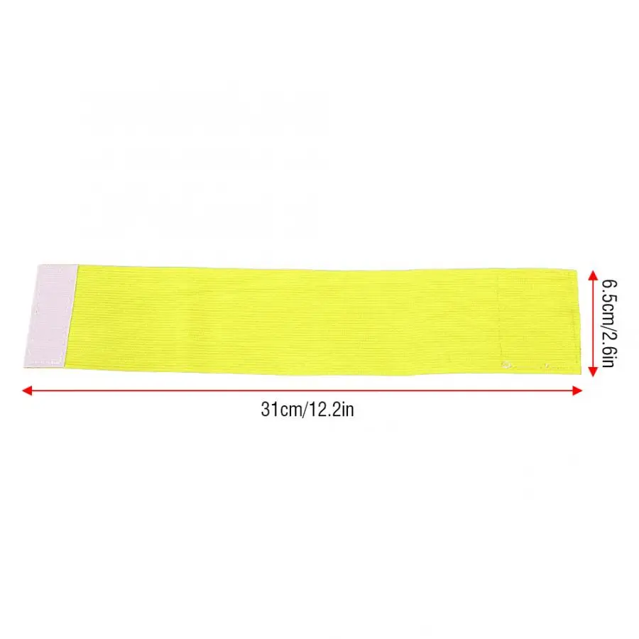 31cm Football Armband 4 Colors Team Sports Groups Soccer Armbands Adjustable Player Bands Boots Sports Armband