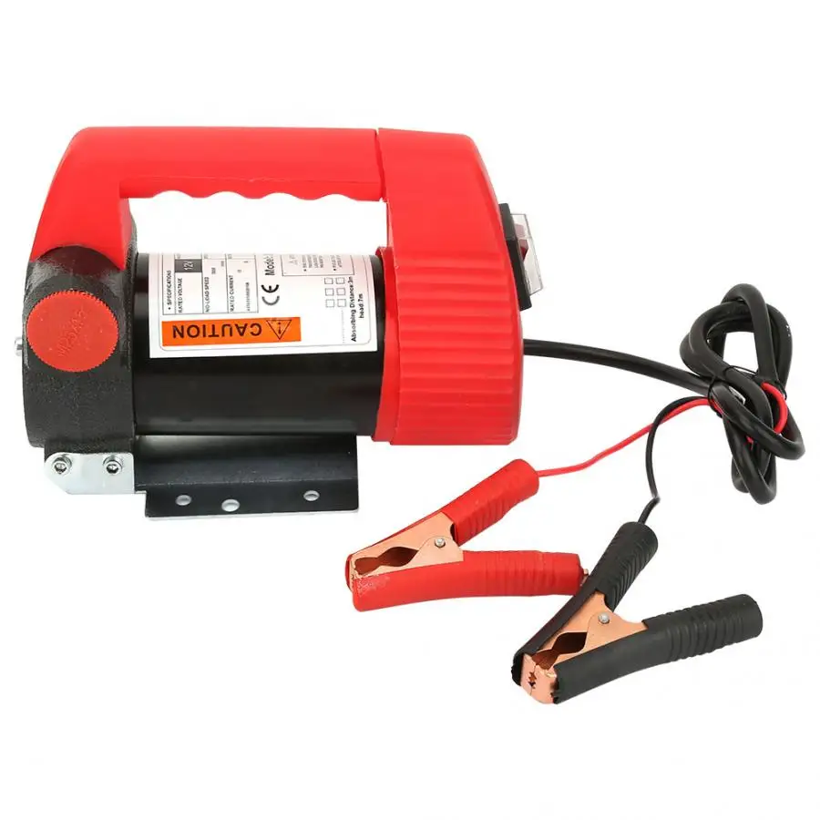 Household Mini Electric Gear Pump Oil Car Automatic  Fuel Transfer Pump12V