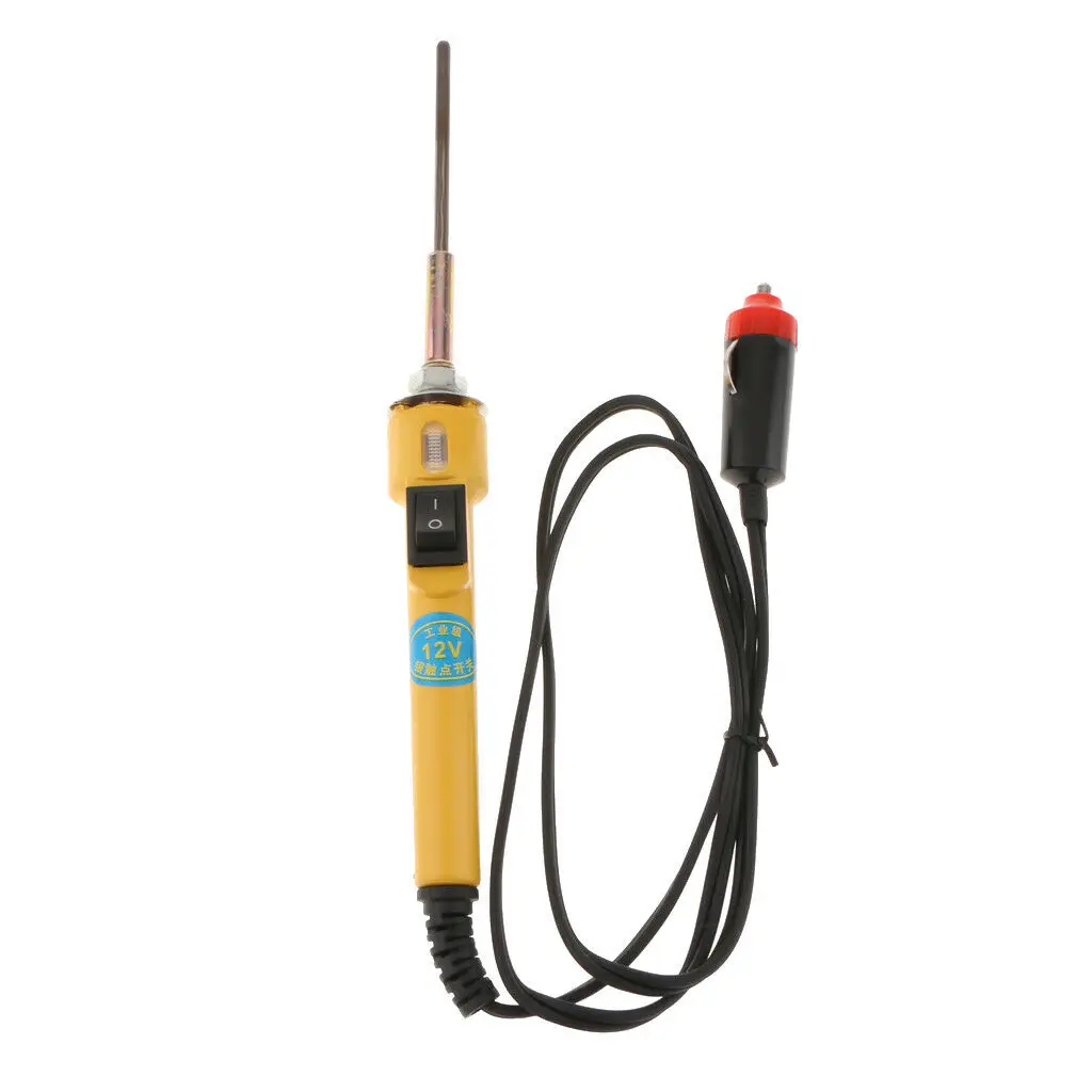 Electric Soldering Iron 12V Soldering Iron Quick Heating Power Tool External Heating Handle Heat Pencil Welding Repair Tools electronics soldering kit