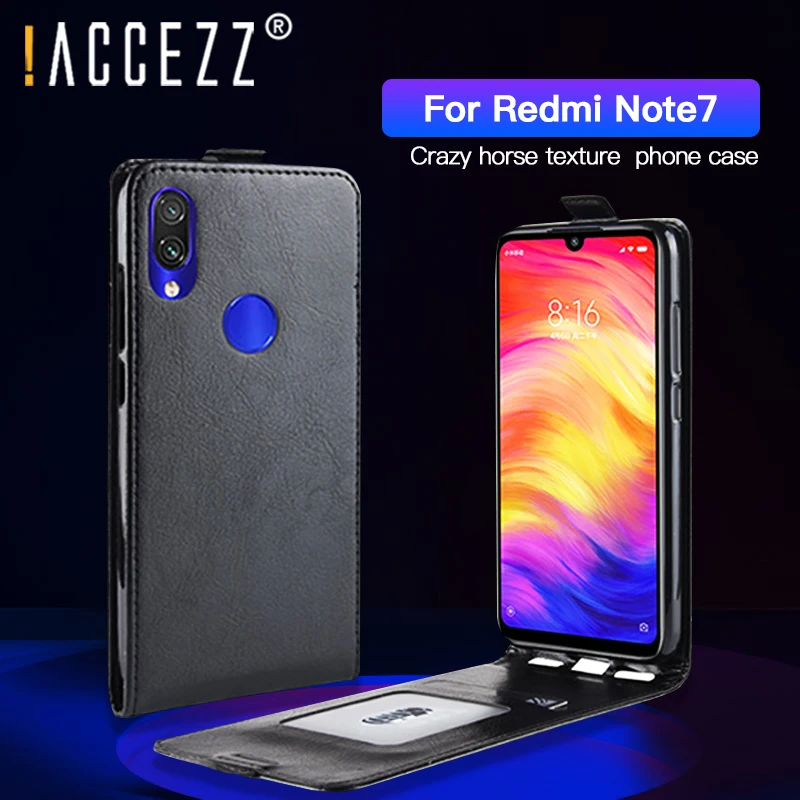

!ACCEZZ Luxury Full Protective Case For Xiaomi Redmi Note 7 Flip Cover Phone Cases For Xiaomi Redmi Note 7 Wallet Pouch Funda