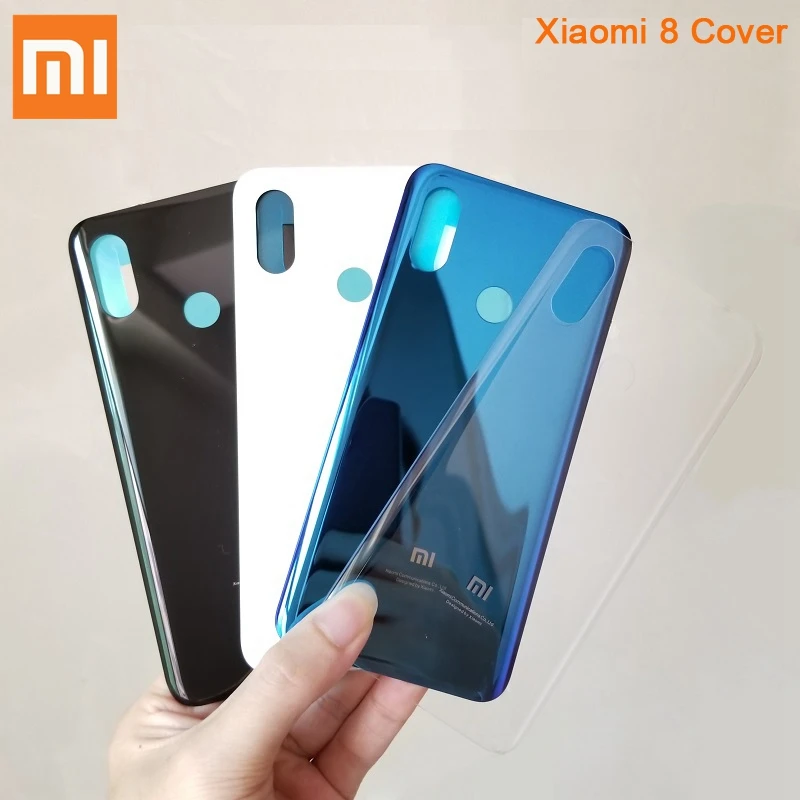 Xiao Mi Xiaomi Оригинальный чехол со стеклянной батареей для 8 MI8 Pro Mi8SE SE MI8Pro задняя