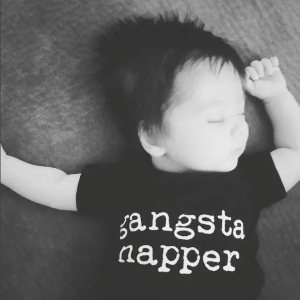 

2018 Summer New Style BABY'S Romper Hot Selling Infant Clothing English Lettered Digital Printing