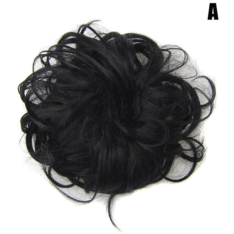Грязный стиль пучок волос резинки парик легко носить вьющиеся волосы наращивание пучок CLA88 - Цвет: a