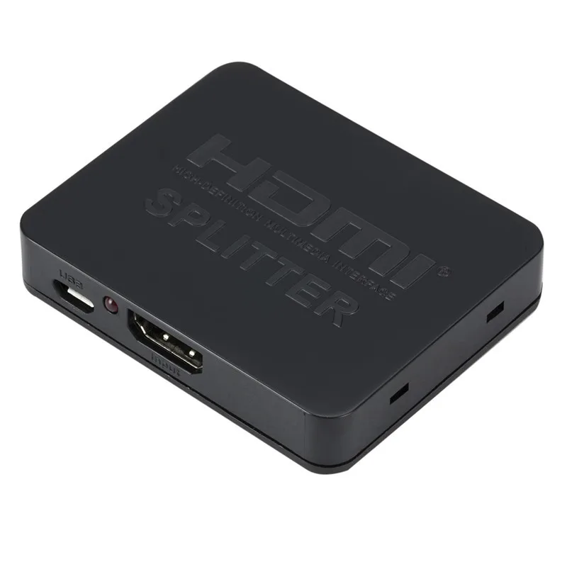 HDMI сплиттер конвертер 1 вход 2 Выход коммутатор коробка концентратор Поддержка
