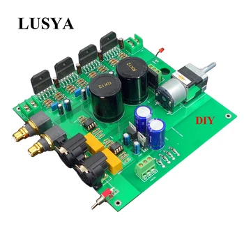 

Lusya DIY kits Fully balanced input Fully balanced output Low distortion amplifier 150W 4ohm for DAC T1403