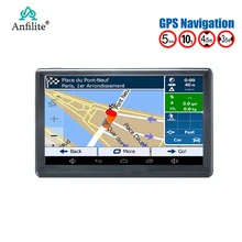 Автомобильный gps-навигатор Anfilite, 7 дюймов, Android, Bluetooth, Wi-Fi, грузовик, 512 М, 16 ГБ, gps навигатор, sat nav, Россия/Европа, карта