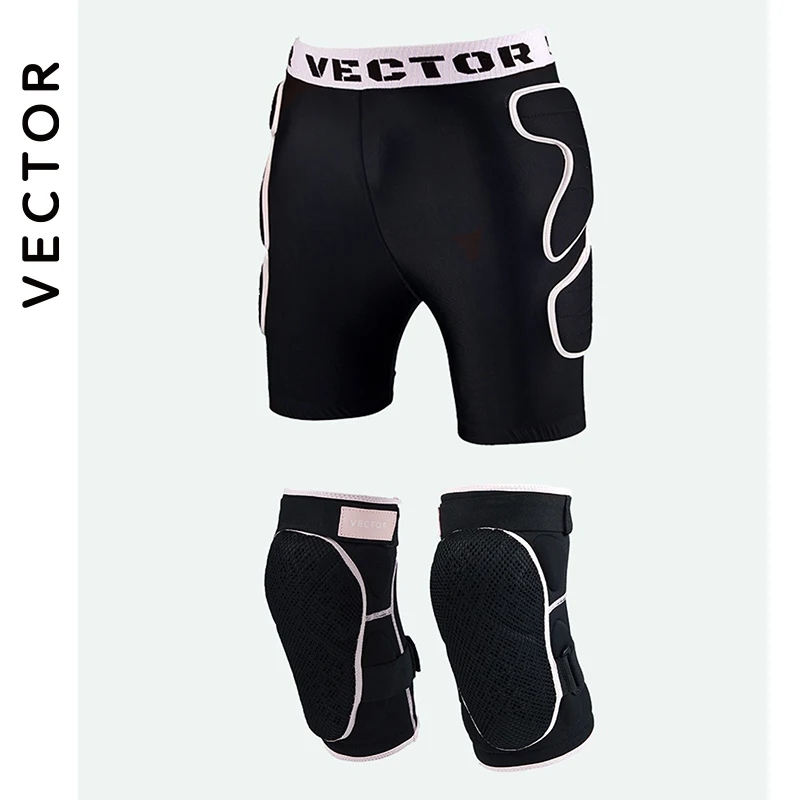 VECTOR Unisex Protective Sports Gear Padded Shorts