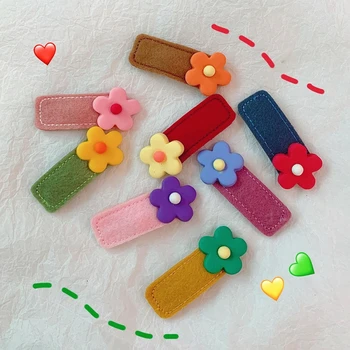 

Baby Girl Hair Clips Cute Flower Design Hair Pin Children Hairpin Princess Baby Hair Accessories