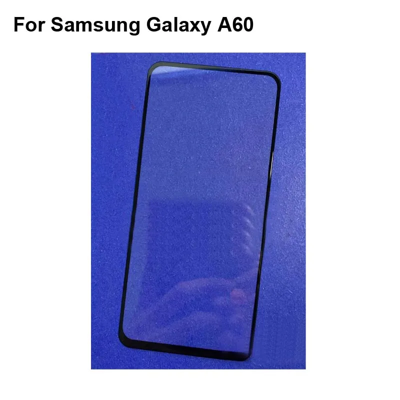

2 шт. для Samsung Galaxy A60 сенсорный экран стекло дигитайзер Панель переднее стекло сенсор для Samsung Galaxy A 60 без гибкости A605DS