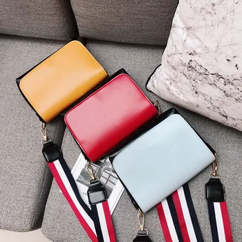 

Fashion Buckle Women's Handbags Casual Pu Solid Color Crossbody Bags For Women Light Luxury Wild Purses Ladies Shoulder Bag
