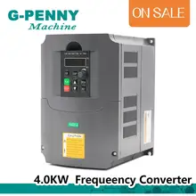 CNC Frequency driver 4kw 220v VFD spindle speed control Variable Frequency Drive VFD Inverter 3HP Input 3HP Output High Quality!