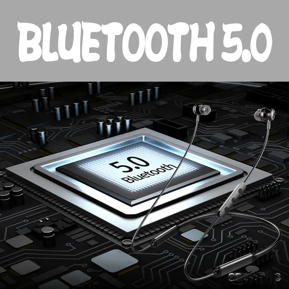 INTKOOT наушник светильник Bluetooth V 5,0 гарнитура наушники спортивные с микрофоном для компьютера ПК игры с микрофоном(M7
