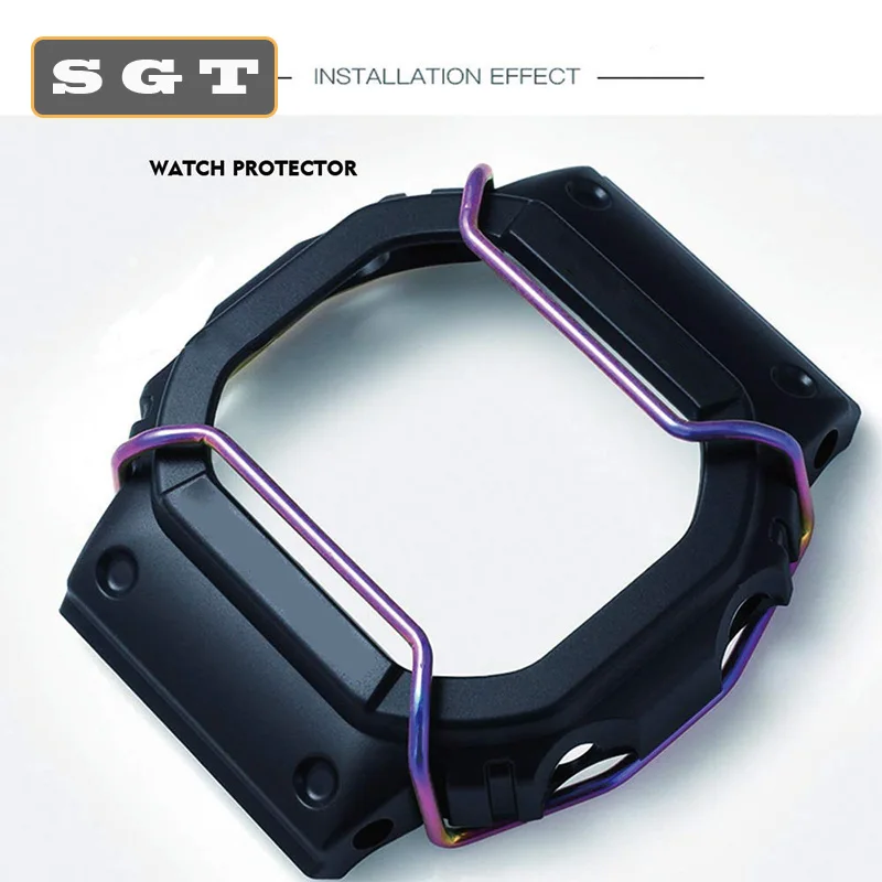 

Watch Bumper DW5600/GW5000/GW5035/GW5030 Wire Guard Protector for Sport Watch Strap Buckle Watch Accessories