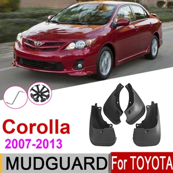 

Mudflap For Toyota Corolla Altis E140 2013~2007 Fender Mud Flaps Guard Splash Flap Mudguard Accessories 2012 2011 2010 2009 2008
