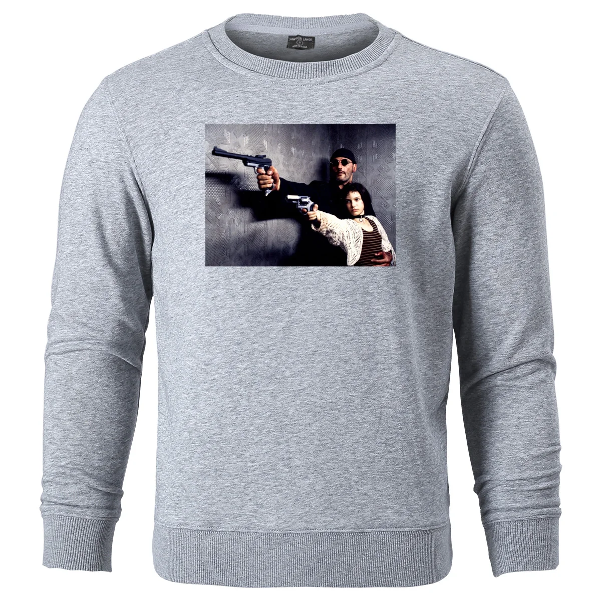 New 2019 Autumn Winter Hoodies Leon The Professional Retro Printed Fashion Long Sleeve Men Streetwear Hip 2