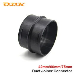 42mm/60mm/75mm Car Heater Ducting Pipe Joiner Connector Air Diesel Heater Reducer Hose Tube Connector For Webasto Eberspacher