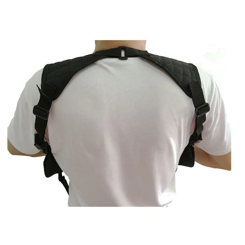 

Outdoor Military Universal Adjustable Soft Double Shoulder Holster Bag Pouch Pro
