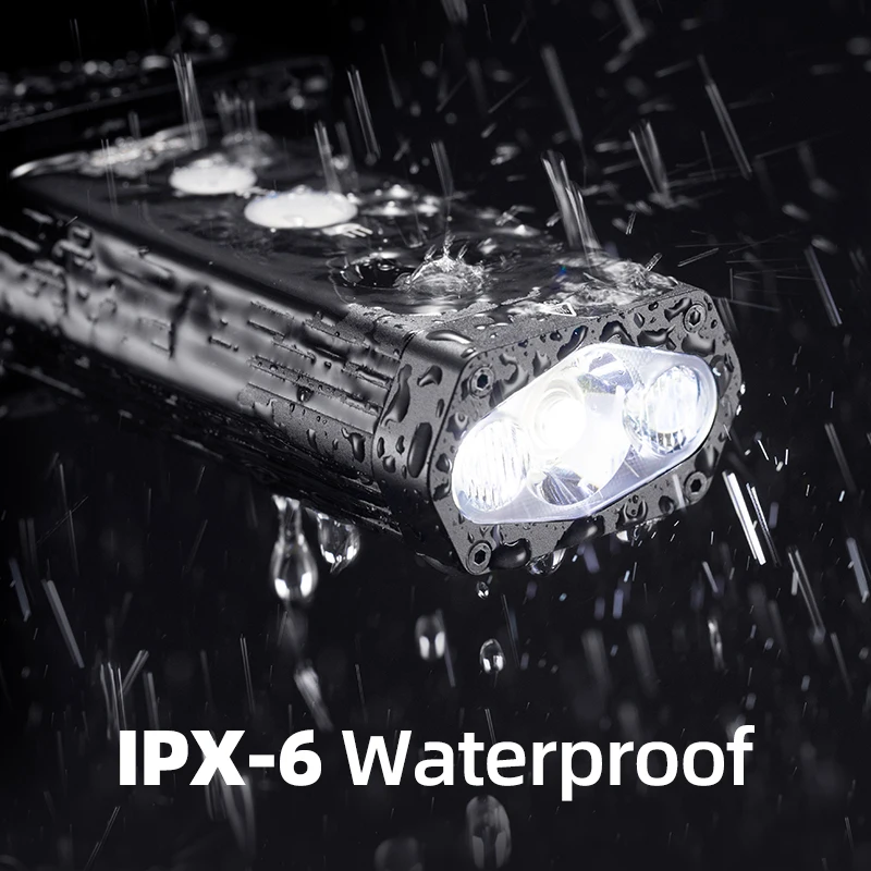 Велосипедный светильник ROCKBROS IPX 6 водонепроницаемый велосипедный флэш мощность