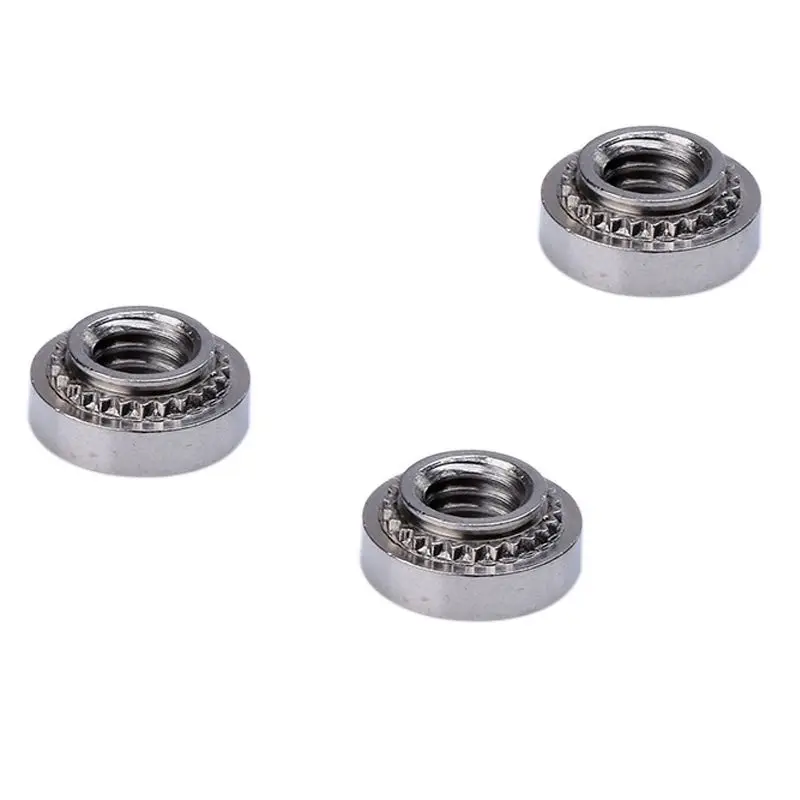Nuts Huscus M3 Stainless Steel Self Clinching Rivet Nut Fastener 25pcs Nuts Huscus M3 Stainless Steel Self Clinching Rivet Nut Fastener 25pcs