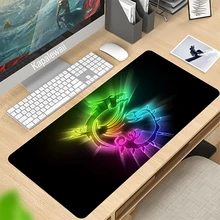 Msi mouse pad acessórios de jogos antiderrapante mesa teclado tapete lol csgo gamer dedicado computador tapete de borracha dragão mousepad