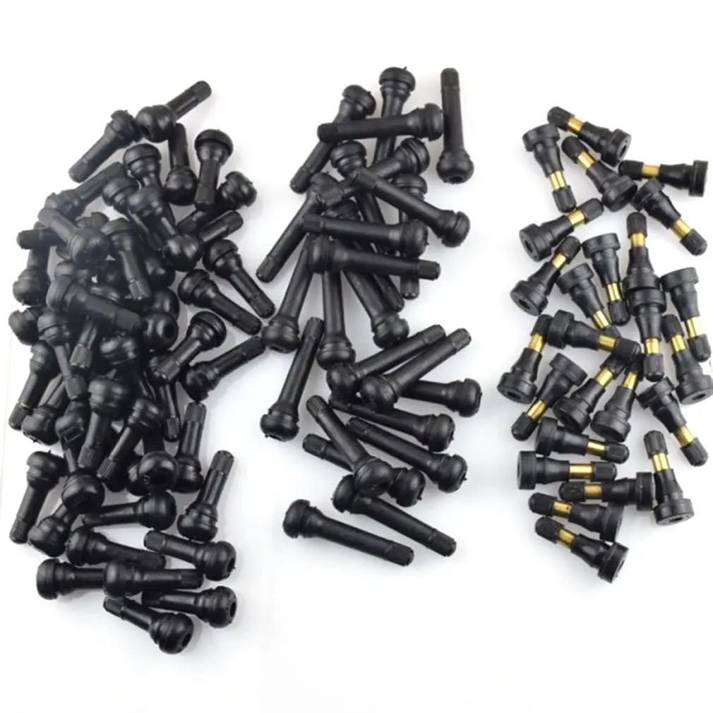 

1 Set Tire Valve Stem Assortment 25pcs TR418/TR413 Snap-in Valve 50pcs TR413 Snap-in Valve for Car Truck Tires Valve Stems