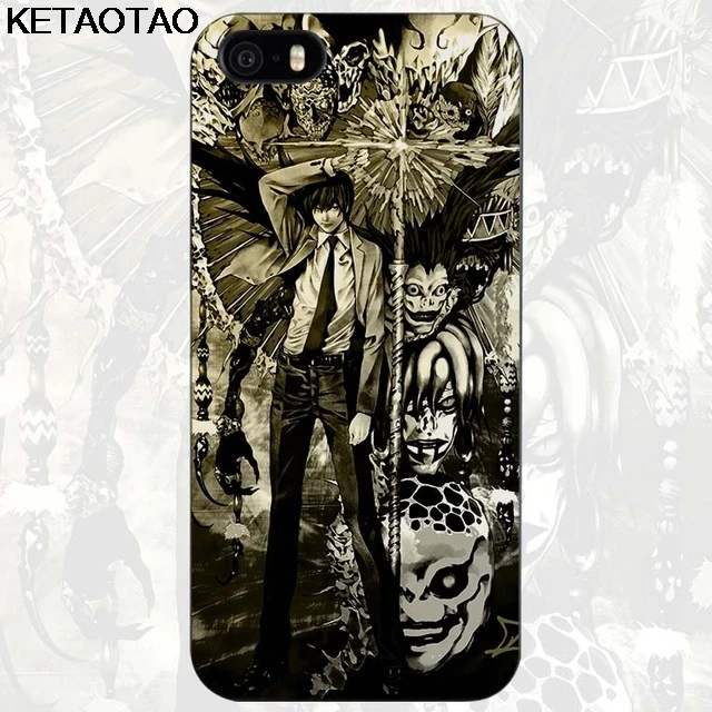 Оранжевый KETAOTAO Death Note чехол для телефона с изображением на задней панели чехол s для samsung S3 S4 S5 S6 S7 S8 S9 NOTE 4 5 7 8 чехол мягкий резиновый чехол из ТПУ силикона - Цвет: Оранжевый
