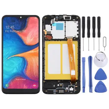 

iPartsBuy TFT Material LCD Screen and Digitizer Full Assembly With Frame for Samsung Galaxy A20e