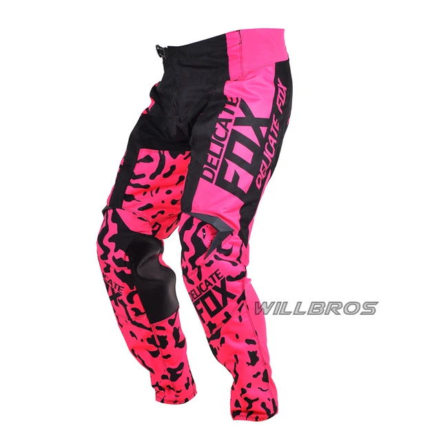Delicate Fox Motocross Racing 180 Pink Pants Mountain MX Dirt Bike