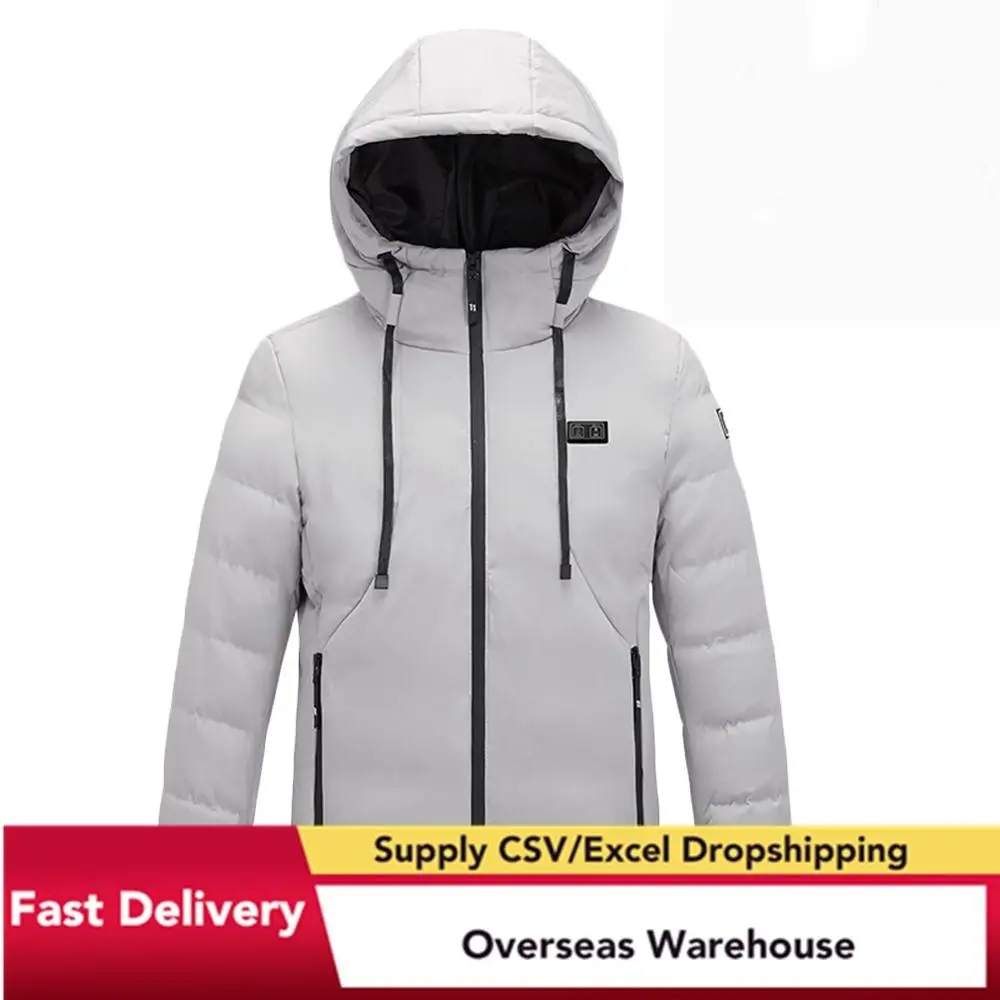 

9 Zones Heating Cotton Clothing Dual Control Thick Clothes USB Heating Three-Speed Jacket Can Withstand Severe Cold -40â„ƒ