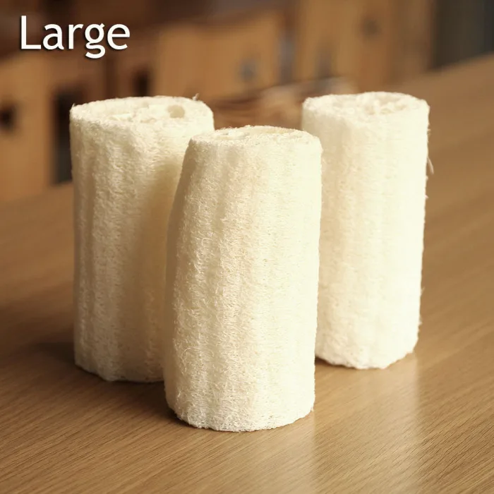 3 шт. натуральная люфа Luffa Мочалка для душа Губка для душа AC889