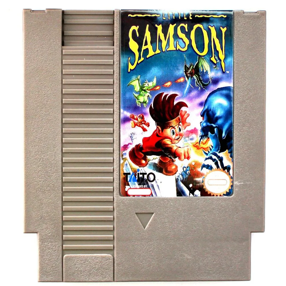 72 контакта 8 бит игровой картридж игровая карта: Little Samson (Версия США!) Высокое