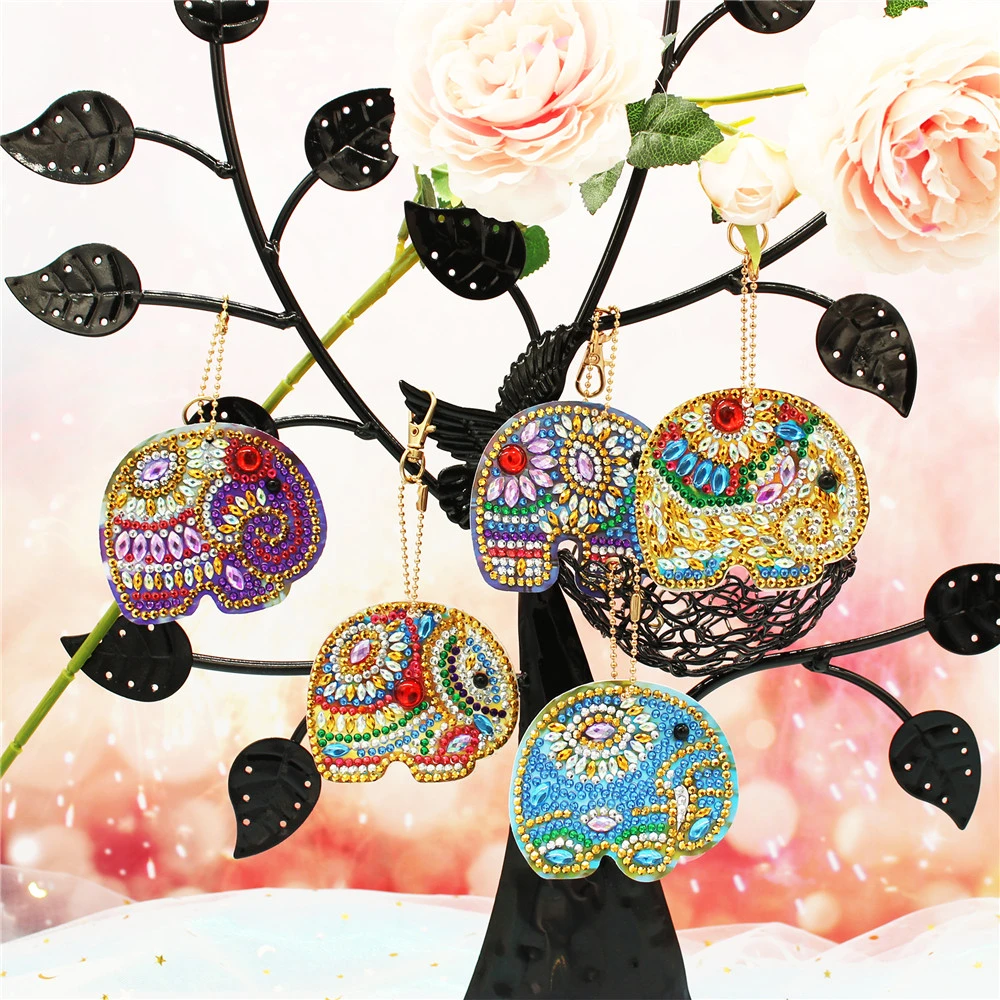 5D Diamond Painting Keyring Kits Diabroidery™