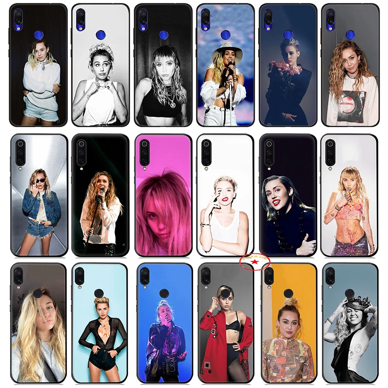 Miley Cyrus Soft Silicone Case for Xiaomi Redmi Note 8 7 6 5 Pro 4X 5A Cover |