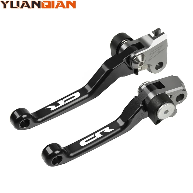 CR 80R 85R 125R 250R Motorcycle Pivot Brake Clutch Lever Motorcoss Handle CR 80 85 125 250 R For Honda CR80R CR85R CR125R CR250R CR85R 98-07