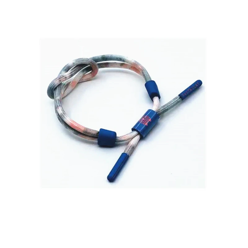 Популярные мужские и женские браслеты в европейском и американском стиле, серия с закрученным узлом, одноцветные повседневные ювелирные изделия ручной работы