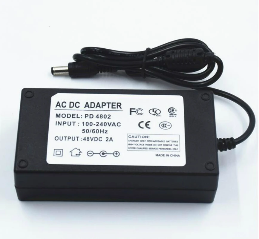 48 В 2a переключатель ac dc адаптер 48v2a регулятор напряжения постоянного тока 48v2a Контроль источника питания