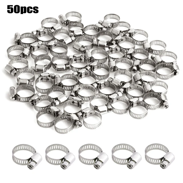 50Pcs Stainless Steel Clamps - Image 4
