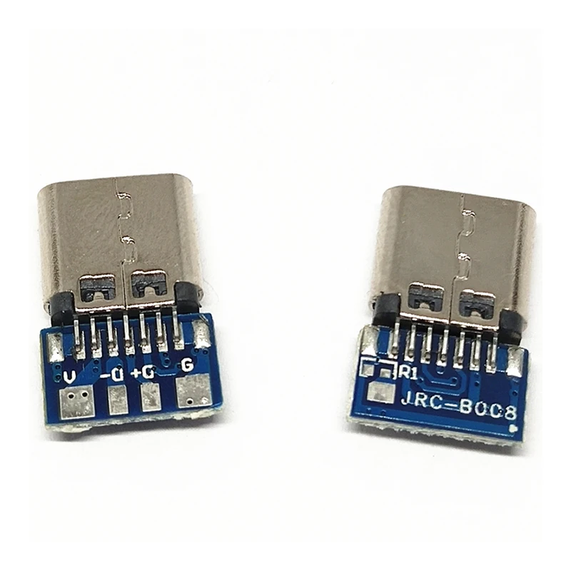보드형 암 소켓이 있는 Type-c 타입 C 14p 수직 어댑터 길이 14.6mm