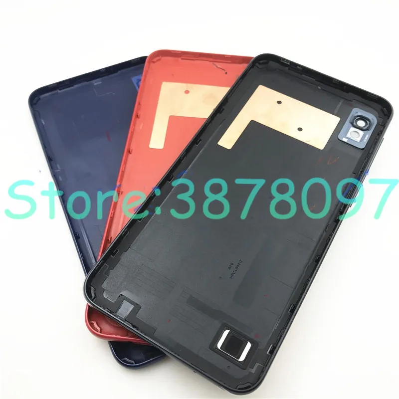 Новинка для samsung Galaxy A10 A105 A105F задняя Батарея Крышка для samsung A10 Батарея крышка Корпус двери задний Чехол с боковыми кнопками