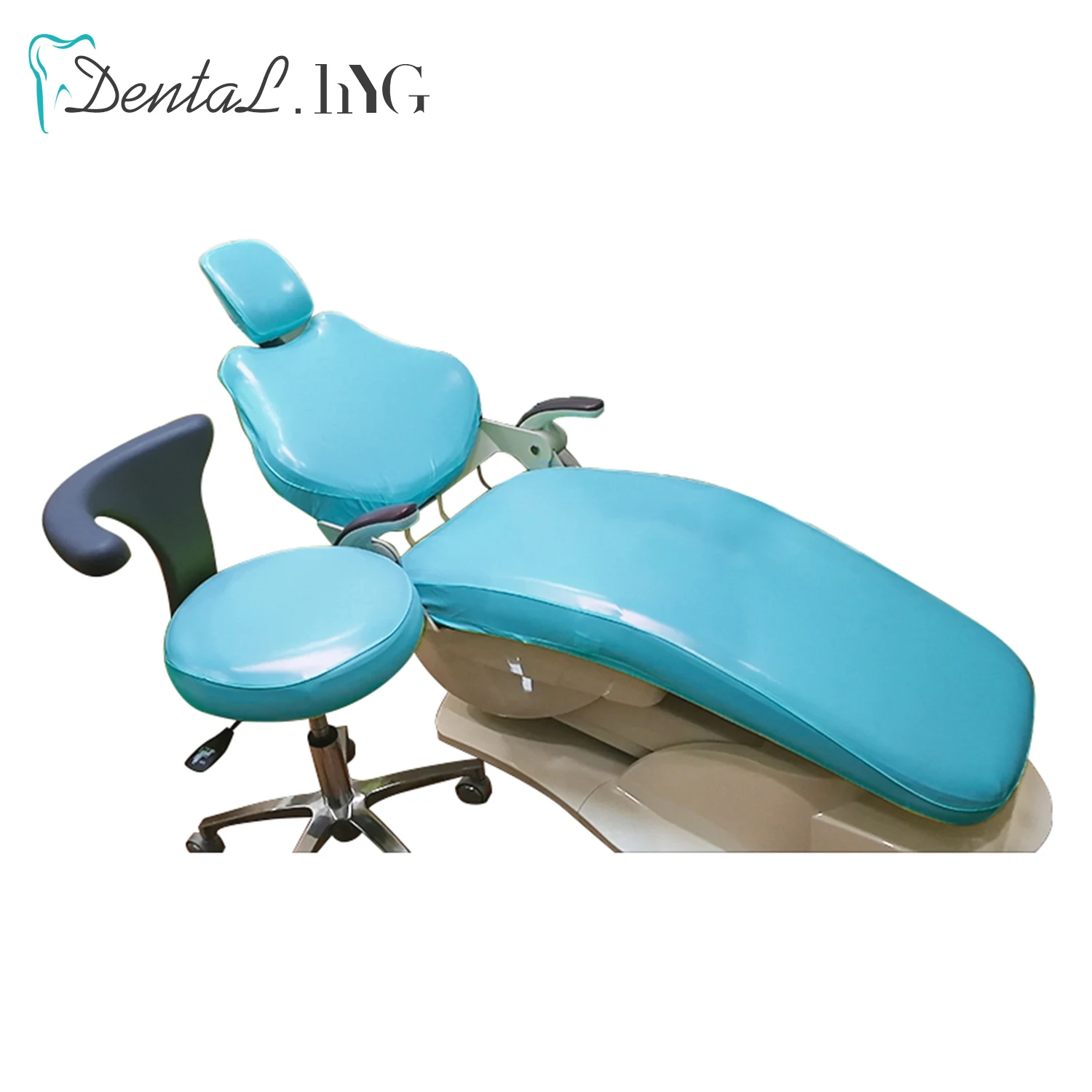 5pcs/set Dental Unit Dental Chair Seat Cover Chair Cover Elastic