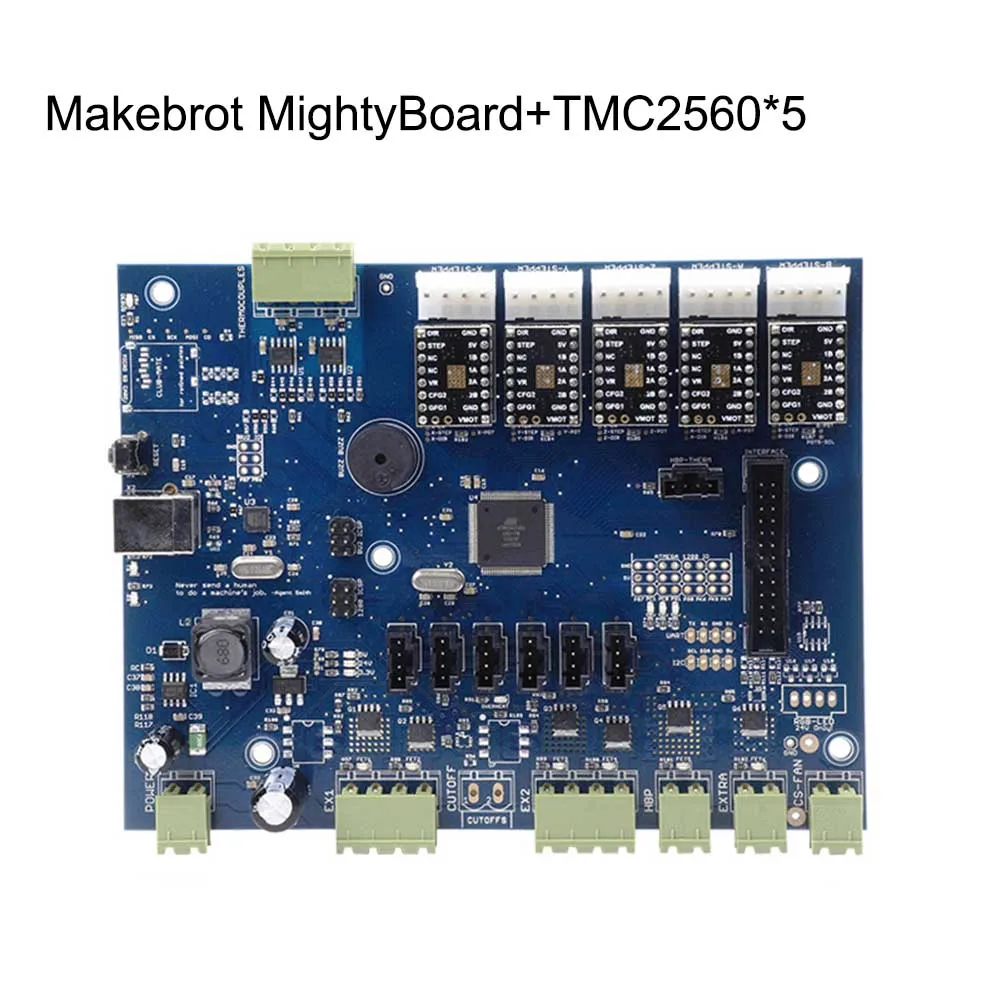 

Makerbot Replicator G Mighty Board+ TMC2100/TMC2560 V1.0 For Makerbot VS A4988 Hi 888
