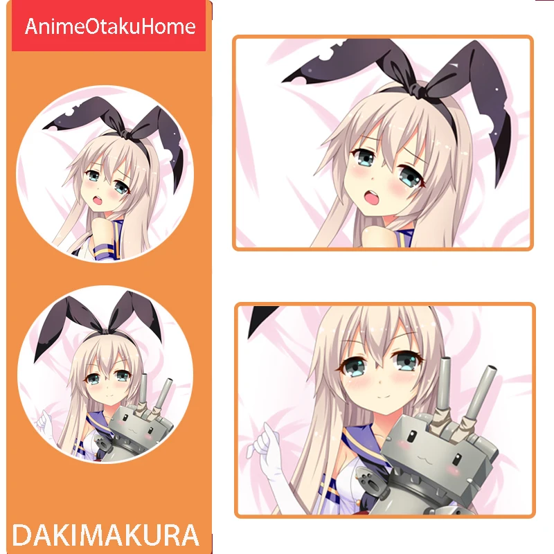Аниме Kantai Collection Shimakaze Sexy Lovely Girl диванная наволочка обнимающая Подушка Чехол