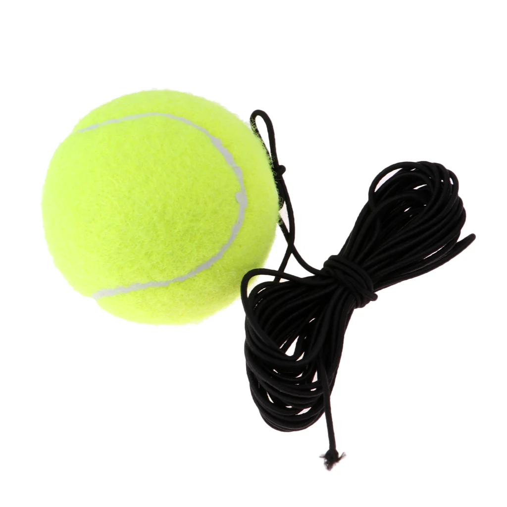 Green Drill Exercise Resiliency Tennis Ball Trainer With String Replacement