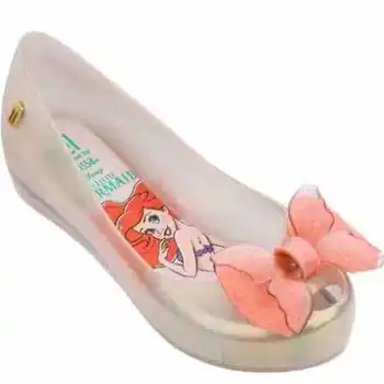 

Mini Melissa big Girls Sandals Mermaid Jelly Shoes Children Sandals Breathable Non-Slippery High Quality Summer Jelly Shoe MN022