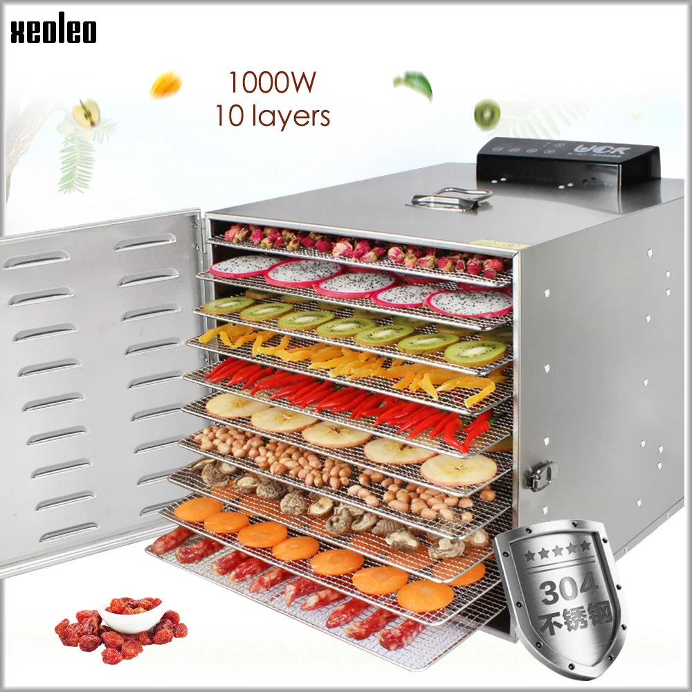 XEOLEO Food Dehydrator 10 layers Fruit dryer Food Drying Machine